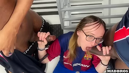 New Barcelona Supporter Fucked By Psg Fans! Anal Bigass Black Blowjob Doublepenetration Hardcore Interracial Threesome 1080p   Vidguard.to