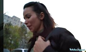 Public Agent   Quick Money For Sexy Brunette Bitch